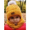Fashionkids Detský set na zimu RIO Farba: Horčicová, Veľkosť: UNI