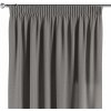 Dekoria Záves na riasiacej páske, sivá, Edinburg, 115-81