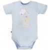 Eevi Body s krátkym rukávom MELLOW modré - 86