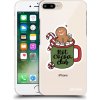 Picasee silikónový prehľadný obal pre Apple iPhone 8 Plus - Hot Cocoa Club
