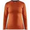 Dámske funkčné tričko s dlhým rukávom Craft ADV ESSENCE LS W oranžové 1908769-699000 - S