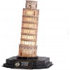 Puzzle 3D s LED Nočná edícia: Šikmá veža v Pise 42 dielikov