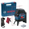 Krížový laser BOSCH GCL 2-15 + RM 1 + držiak + kufor 0601066E02