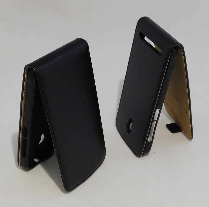 Púzdro Forcell Slim Flip Flexi Alcatel One Touch Idol 2 Mini čierne