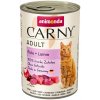 Animonda Carny Adult 400 g Vlhké Krmivo pre mačky s morčacím a jahňacím mäsom