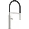 Drezová batéria GROHE Essence New s vyťahovacou sprškou supersteel 30294DC0