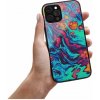Puzdro s motívom iPhone 13 - Abstraktné farby