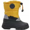 Detské zimné topánky zateplené nepremokavé snehule žlté TIDE 24 EXANI Veľkosť: 28