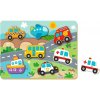 2Kids Toys Vkládací puzzle Doprava