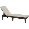 Keter Jaipur s polstrom HN 610656 - Lehátko s polstrovaním,188 x 30 x 58 cm, hnedé