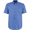 KUSTOM KIT KK 350 / Pánska košeľa Oxford s krátkym rukávom - italian blue XXL
