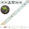 LEDme LED pásik GROW RED 12W 24V IP20 počet diód 60 1m