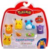 Figurky Pokémon Squishalongs Pikachu, Gengar, Teddiursa, Marill
