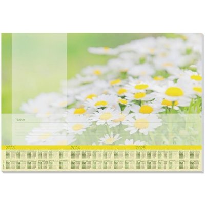 Sigel Lovely Daisies 595x410 mm s 3 ročným plánovačom