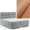MD Kontinentálna Boxspring posteľ ORION 180x200 výber z farieb MANILA_30