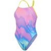 Speedo Womens Allover Digital Tie Back - Pastel Ripples L - UK36 + výmena a vrátenie do 30 dní s poštovným zadarmo