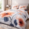 Darymex SATÉNOVÉ OBLIEČKY SATYNLOVE PREMIUM 160X200 CM, 2KS 70X80 CM KVETY