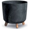 Prosperplast Kvetináč GRACIA TUBUS BETON EFFECT DGTL300LE 29,8 cm antracit