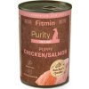 FITMIN Purity Puppy Chicken with Salmon 400 g kurča s lososom, mokrá strava pre šteniatka