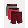 Pánske boxerky Under Armour M UA Perf Tech Mesh 6in (3ks) Červená 5XL