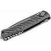 Vega LionSteel MT01 CF Myto Carbon Fiber vreckový nôž 8,3 cm, uhlíkové vlákno, titán, rozbíjač skla