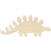 LYMFY | Dinosaurus Stegosaurus 6x15x0,4cm | prírodné drevo