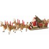 Vianočná dekorácia Christmas Toy's Memory sv. Mikuláš s hracou skrinkou