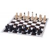 Šachový set klubovka vinylová šachovnica