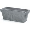 Prosperplast kvetináč truhlík 58,7cm CUBE CASE Beton Effect DCUC600E-425U marengo plastový PROSPERPLAST