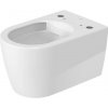 Duravit ME by Starck - Závesné WC na Sensowash, Rimless, biela 2529590000