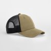 Beechfield Unisex trucker šiltovka B644R Desert Sand one size