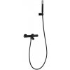 Imex BTM039-4NG MONZA temostatická vaňová batéria + sprchový set čierna matná