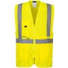 Portwest C357 HI-VIS EXECUTIVE Reflexná vesta S, Reflexná žltá