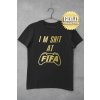 Futbalové tričko FIFA I am S**t GOLD COLLECTION - Muž - XXL - Čierna