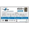 Zdroj Eurocase Eco+ 400W, 80PLUS BRONZE, 12cm ventilátor, bulk ECO400