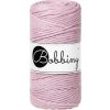 Bobbiny Macrame Cord 3 mm 100 m Dusty Rose Špagát