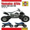 Yamaha Raptor 660 & 700 ATVs (01 - 12)