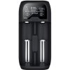 Solight nabíjačka batérií Li-Ion, LiFePO4, Ni-MH/CD, AA, AAA, 18650, 2000mA, 2 kanály, LCD displej [DN27]