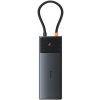 Adaptér Hub 10v1 Baseus USB-C - 2x HDMI, 3x USB-A, USB-C, RJ45, SD/TF, PD (čierny)