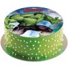 Jedlý papier na tortu Hulk 20 cm - Dekora