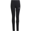 Dievčenské legíny adidas, LIN LEG čierna,ružová 164