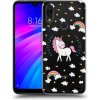 Picasee silikónový prehľadný obal pre Xiaomi Redmi 7 - Unicorn hviezdne nebo