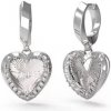 Guess Romantické oceľové náušnice Mon Amour JUBE04608JWRHT/U