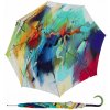 Doppler Elegance AC Bohéme Art deštník dámský s potiskem vícebarevný