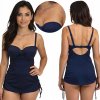 Vivisence 3300 granatová Plavky PLÁŽOVÉ TRIČKO 95C TANKINI