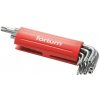 Klúce Torx zástrcné s dierkou, T10-50, 9-dielna sada, 4710200 FORTUM