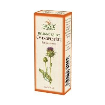 Grešík Ostropestřec bylinné kapky 50 ml