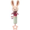 BABYONO Hračka pískacia s hryzačkou Rabbit Karo 3m+