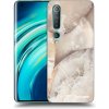 Picasee silikónový prehľadný obal pre Xiaomi Mi 10 - Cream marble