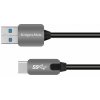 Kruger&Matz KM0348 Kabel USB 3.0 A - USB C 5 Gb/s, 100 cm